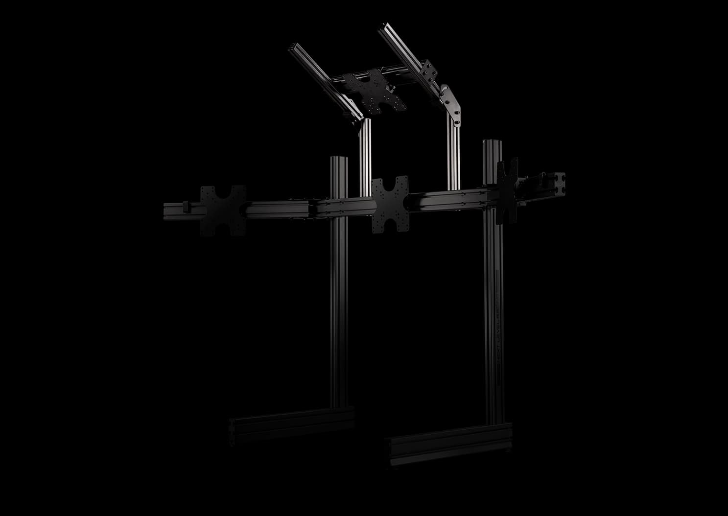 Elitefreestandingoverheadquadmonitoraddonblack Features
