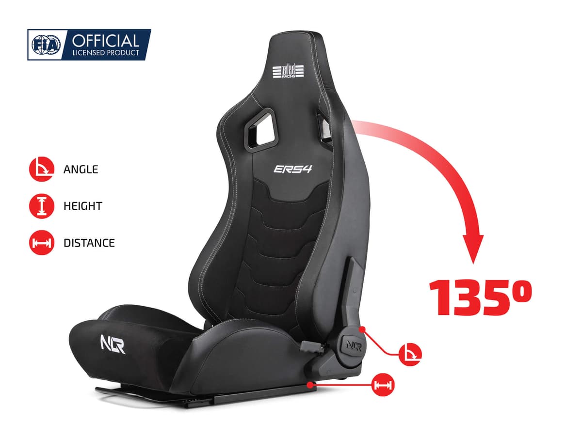 Nlr Elite Reclining Seat Ers4 Pu Leather & Suede Ed 7